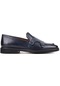 Shoetyle - Lacivert Deri Tokalı Erkek Klasik Ayakkabı 250-2750-864-lacivert