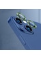 Noktaks - İphone Uyumlu İphone 13 - Kamera Lens Koruyucu Cl-07 - Koyu Yeşil