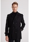 Ds Damat Regular Fit Siyah Palto 5hf08ort10001