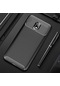 Kilifone - Xiaomi Uyumlu Redmi 8a - Kılıf Auto Focus Negro Karbon Silikon Kapak - Siyah