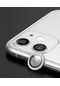 Noktaks - iPhone Uyumlu 12 Mini - Kamera Lens Koruyucu Cl-02 - Gümüş