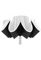 Hyt-taşınabilir Şemsiye Kalınlaştırılmış Rüzgar Geçirmez Şemsiye-beyaz