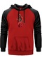 Gta Robber In Red Suit Man Kırmızı Renk Reglan Kol Sweatshirt