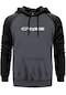 Crysis Black Text Gri Renk Reglan Kol Sweatshirt