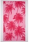 Defacto Kadın Palmiye Desenli Pamuklu Plaj Havlusu N9910az24smpn1