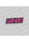 Sanayi Performance Sticker Siyah Mor