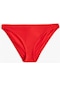 Koton Dokulu Bikini Altı Normal Bel Kırmızı 4sak00012mm