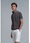 Lufian Erkek Vernon Smart Polo T-shirt 111040163 Vizon