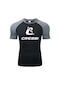 Haogang Erkek Uv Koruyucu Rashguard - Sörf, Dalış, Yüzme İçin Denizanası Önleyici Mayo Üstü Şampanya