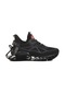 Siyah Fileli Hava Alabilen Memory Foam Erkek Sneaker Bright M Siyah