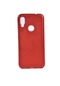Mutcase - Xiaomi Uyumlu Redmi Note 7 - Kılıf Simli Koruyucu Shining Silikon - Kırmızı
