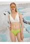 Koton Şahika Ercümen X Koton - Drape Detaylı Bikini Altı Neon Yeşili 2sak00231bm 2SAK00231BMNY0