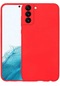 Ekılıf - Samsung Galaxy S22 Plus Uyumlu - Kılıf İçi Kadife Koruyucu Mara Lansman Kapak - Kırmızı