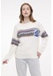 Lumberjack Cw96341-020453 Krem Kadın Kazak Bej