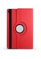 Kilifone - Galaxy Uyumlu Galaxy Tab A9 - Kılıf 360 Dönebilen Stand Olabilen Koruyucu Tablet Kılıfı - Kırmızı