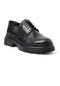 Sıyah Oxford/ayakkabı Erkek Diğer Er-36156 Derıden Siyah Antik 1