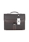 Case Club 2007 Laptop Evrak Çantası 15,6 İnç Kilit Mekanizmalı Omuz Askılı Kahverengi