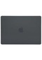 Noktaks - Macbook Uyumlu Pro 16.2 2023 A2780 Msoft Carbon Fiber Tasarımlı Kapak - Siyah