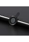 Iphone 11 Pro Max Uyumlu Kamera Koruma Lens Koruyucu Temperli Cam Mercek Lens - Siyah