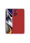 Mutcase - Xiaomi Uyumlu Poco X4 Pro 5g - Kılıf Mat Renkli Esnek Premier Silikon Kapak - Kırmızı