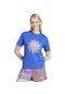 Adidas Farm Gfx Tee Mavi Kadın Kısa Kol T-shirt 000000000101916827