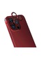 Forzacase İphone 11 Pro İle Uyumlu Kamera Camı Lens Koruyucu Halka Seti - Fc381 Kırmızı