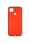 Kilifone - Xiaomi Uyumlu Redmi 9c - Kılıf Mat Renkli Esnek Premier Silikon Kapak - Kırmızı