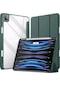 İpad Uyumlu 10th Nesil Kılıf A16 2025 İpad Uyumlu Air5 Air4 10.9 Hava 11 M2 M3 2024 Pro11 M4 Dark Green İpad Uyumlu Pro11 2018-2022 Arka Kapak