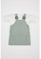 Defacto Kız Bebek Paraşüt Elbise Kısa Kollu Tişört 2li Takım C2272a524smgn1107