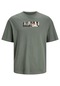 Jack & Jones Erkek T Shirt 12253477 Yeşil