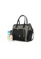 Lal Baby Baggage Bag Omuz Askılı Anne Bebek Bakım Çantası Gri Siyah