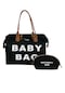 Stylo Baby Bag Anne Bebek Bakım ve Kadın Çantası - Siyah