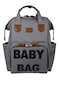 Stylo Monaco Baby Bag Sırt Çantası Gri