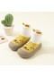 Luteshi Bebek Yürüyüş Ayakkabısı Beyaz Sarı Ayıcık