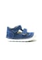 Onlo Ayakkabı R.522 Deri Mavi Ortopedik Erkek Bebek Ayakkabı