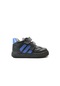 Onlo Ayakkabı S.260 Deri Siyah Mavi Ortopedik Erkek Bebek Sneaker