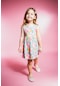Defacto Kız Bebek Desenli Kolsuz Elbise C0074a524smer105