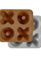 Oioi XoXo Kek & Muffin Kalıbı Woody Brown / Powder Grey