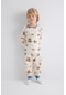 Defacto Erkek Bebek Disney Winnie The Pooh Uzun Kollu Penye 2li Pijama Takımı B8780a524sper233