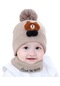 Bebek Örgü Şapka Kışlık Yün Şapka Haki