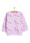 HelloBaby Basic Meyve Desenli Sweatshirt Kız Bebek