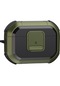 Ww iOS Uyumlu Pods Pro 2 Case Bluetooth Kulaklık Koruyucu Kasa Için Tpu Pc Kapağı Kilitli Carabiner - Asker Yeşili