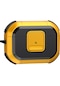 Ww iOS Uyumlu Pods Pro 2 Case Bluetooth Kulaklık Koruyucu Kasa Için Tpu Pc Kapağı Kilitli Carabiner - Sarı
