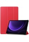 Lbw, Samsung Galaxy Tab S9 Fe Plus Darbeye Dayanıklı Tablet Kılıfına Uyumlu - Kırmızı