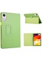 Lbw Xiaomi Uyumlu Redmi Pad Se Pu Deri Tablet Kılıfı Litchi Doku Iki Katlı Stand Kapağı-yeşil