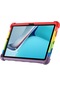 Ww Huawei Uyumlu Matepad11 Tablet Pc Koruyucu Kılıf 10.95 Inç Düşme Önleyici Her Şey Dahil Silikon Koruyucu Kılıf-açık Kırmızı