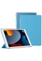 Ww iPad Uyumlu Serisi İnce Ve Hafif Pu Tablet Koruyucu Kılıf - iPad Uyumlu 2020 10,2 İnç - Açık Mavi