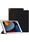 Ww iPad Uyumlu Serisi İnce Ve Hafif Pu Tablet Koruyucu Kılıf - iPad Uyumlu 2020 10,2 İnç - Siyah