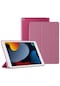 Ww iPad Uyumlu Serisi İnce Ve Hafif Pu Tablet Koruyucu Kılıf - iPad Uyumlu Air4 10,9 İnç - Pembe