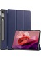 Ww Lenovo Uyumlu Tab P12 12.7'' Folio Kılıf Çok Açılı Standlı Ince Hafif Koruyucu Kapak-mavi